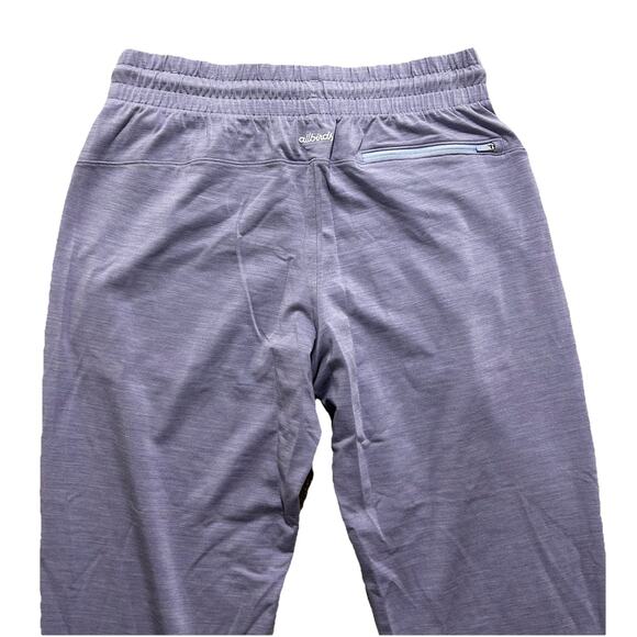 Allbirds Small Natural Run Tencel Merino Wool 1/4 Zip & Pants Set Purple Hush - Picture 12 of 12